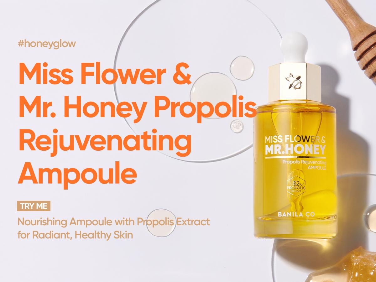 Miss Flower & Mr. Honey Propolis Rejuvenating Ampoule - Intense Nourishment & Radiance Miss Flower & Mr. Honey Propolis Rejuvenating Ampoule - Intense Nourishment & Radiance