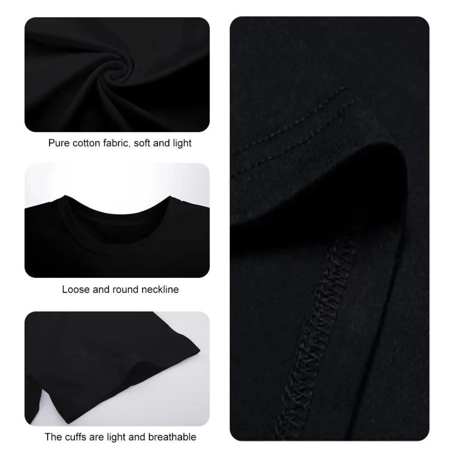 Cotton T-shirt_Black
