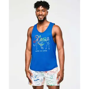 Zumba Men's Sleeveless Tank