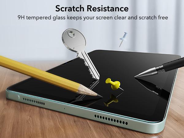 ESR 2 Pack Screen Protector for iPad Pro 11/13 (M5/M4) 2025/2024&iPad Air11/13 inch | 9H Tempered Glass Film | with UltraFit Tray | Apple Pencil Support | Scratch Resistant | HD Clarity | Bubble Free
