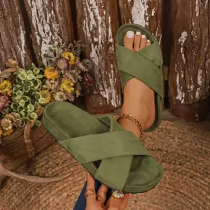 Men's Sports Slippers, Comfortable Casual Toe Ring Sandals, Outdoor Sandals & Slippers