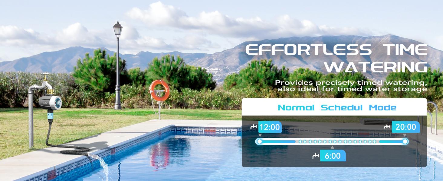 RainPoint WiFi Water Timer V2 2025 Release Brass Inlet Smart Hose Faucet Timer Automatic Irrigation System Controller with APP Control via 2.4Ghz WiFi and Bluetooth RainPoint WiFi Water Timer V2 2025 Release Brass Inlet Smart Hose Faucet Timer Automatic Irrigation System Controller with APP Control via 2.4Ghz WiFi and Bluetooth