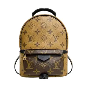 Pre-owned Louis Vuitton 1 Backpacks Palm Springs Mini Backpack in Reverse Monogram Canvas