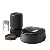 Wet Food Feeder & Smart Camera Feeder-Black