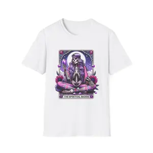 Spiritual Baddie Skeleton Tarot T-Shirt