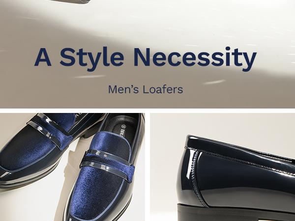 Bruno Marc [Everett] Men's PU Leather Slip-On Loafers Footwear Walking Shoes Elegant Shoe Flat