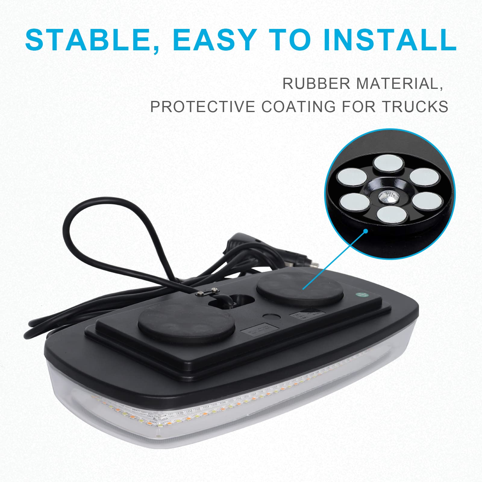 AgriEyes W230B Wireless Roof Light Bar | Remote/App Control, for Pickup, Work Truck, Off-Road Safety