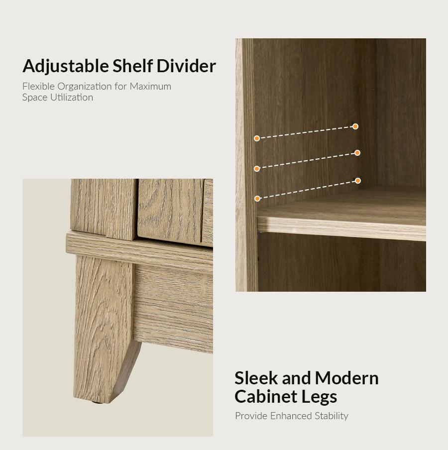 Hulala Baggio Modern Storage Bookcase with Smooth-Glide Drawer, Built-in LED Light, Arched Shape, Touch Switch for Three Lighting Options, Bookshelf, Living Room, Aesthetic