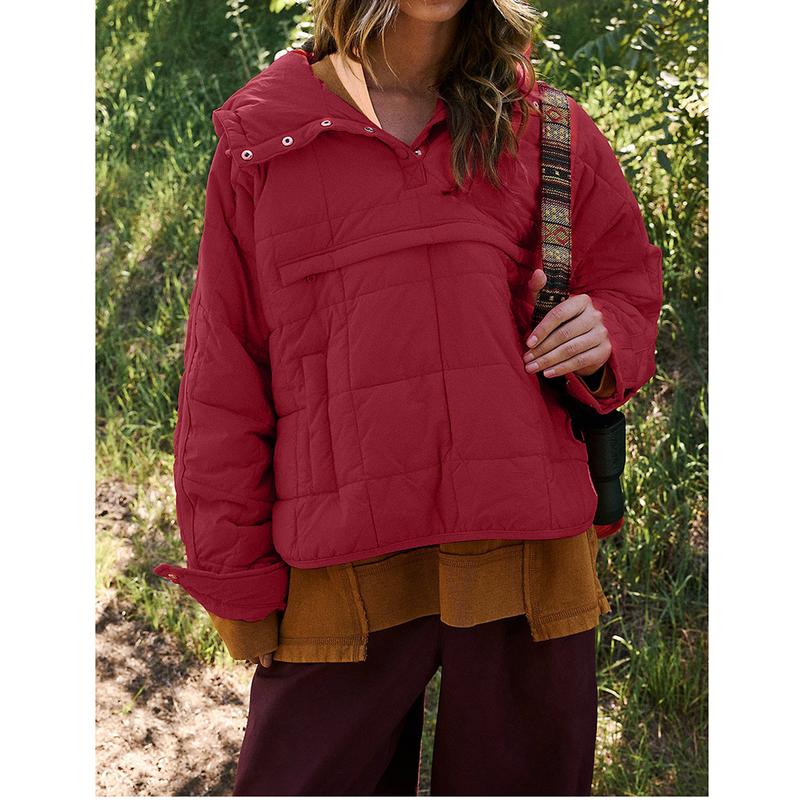 Oversized Hooded Puffer Jacket Quilted Jackets for Women YeeZaa 2025 TikTokShopHolidayHaul Christmas Lightweight Winter Warm Padded Hoodies Coat