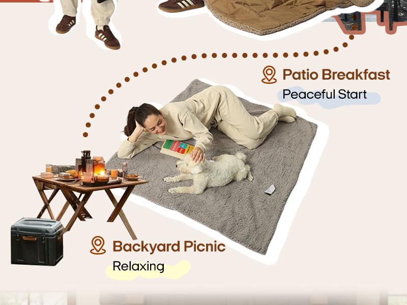 ZONLI Battery Operated Wearable Heated Blanket Z Style in Carbon Fiber 3 Heat Levels 10000mAh Rechargeable for Home Office Travel Camping  Household Gifts for parents, Christmas gifts, must-have for winter, convenient heating blanket