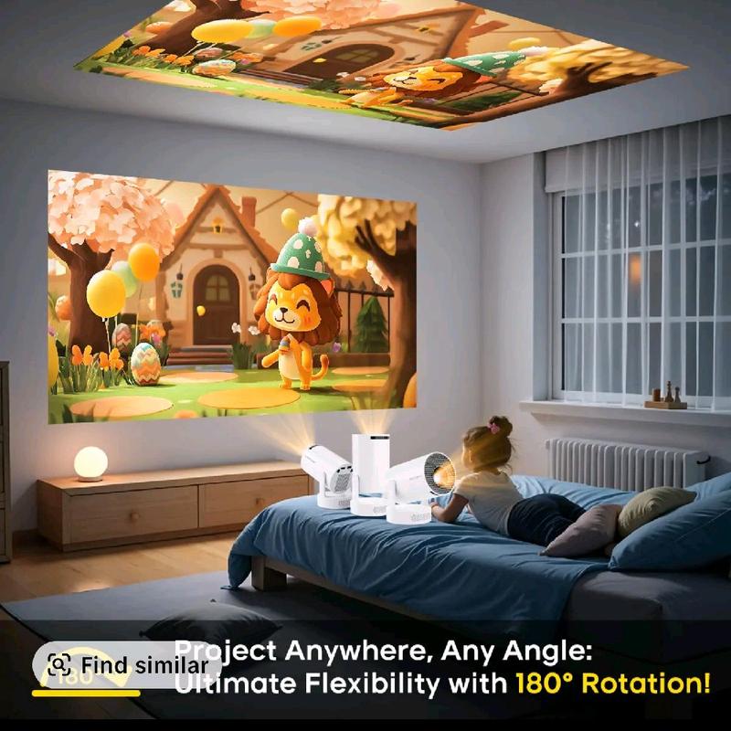 0smart projector 4k wifi Bluetooth