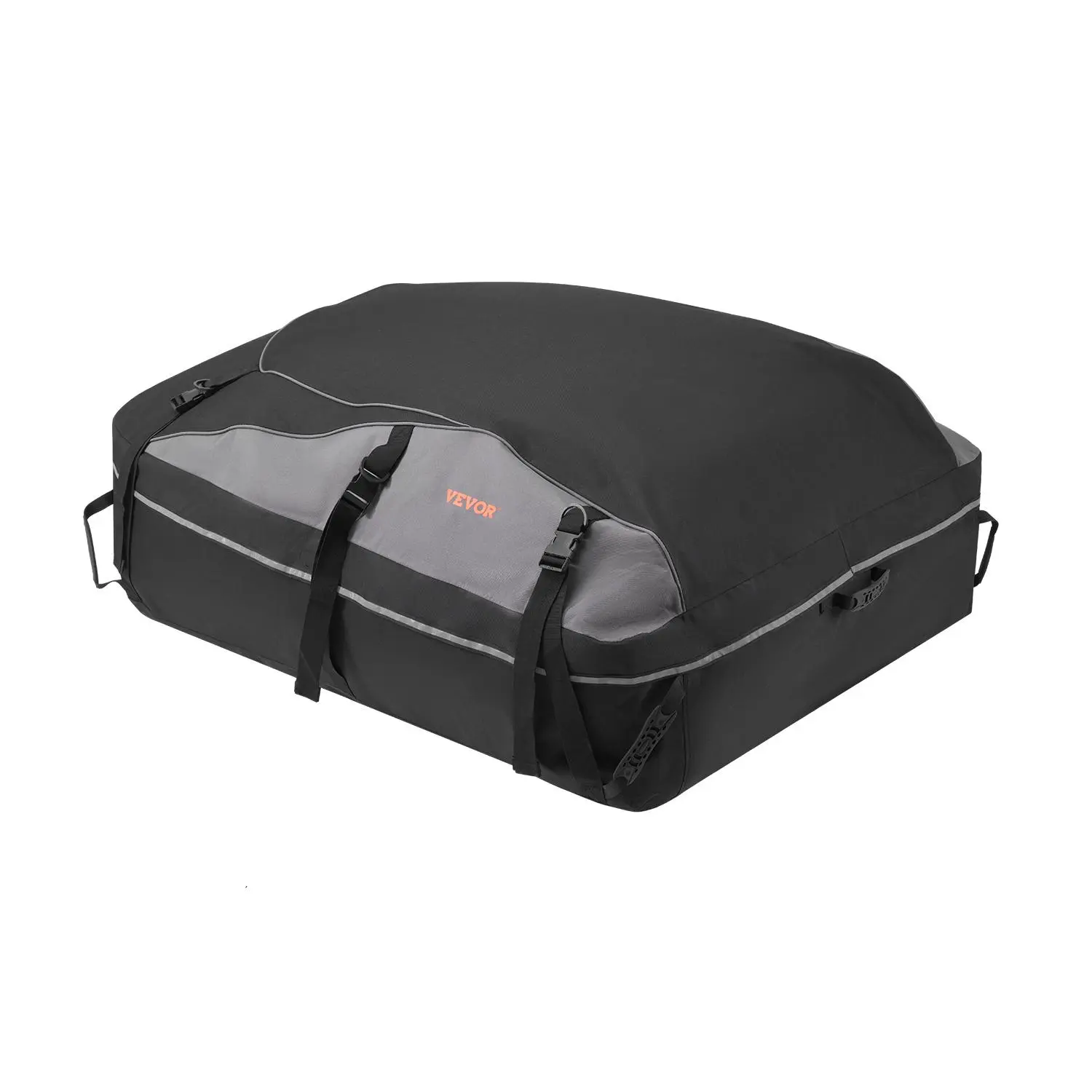 VEVOR Car Rooftop Cargo Carrier Bag,  21 Cubic Feet Cargo Carrier for Car Roof, 100% Waterproof 900D Oxford Cloth Roof Luggage Bag for All Vehicle with/without Rack- with Lock, Non-Slip Mat, Door Hooks