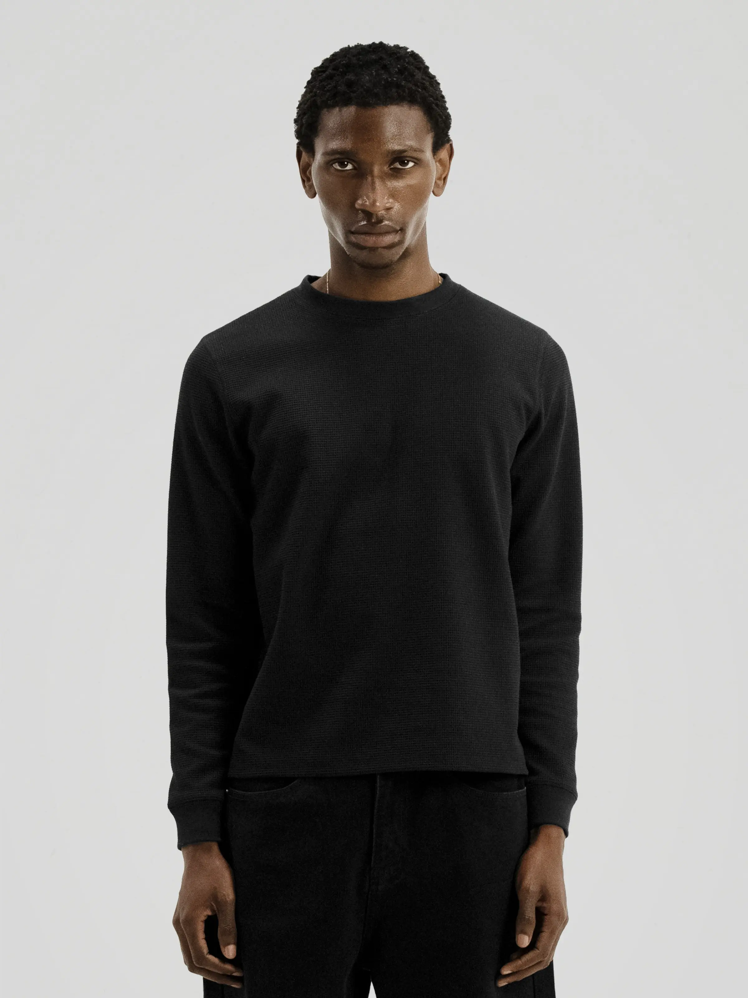 'Black' Thermal Long Sleeve