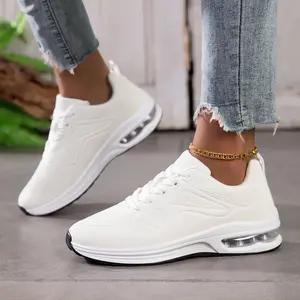 Women's Casual Sneakers - Platform Height-Increasing Running Shoes, Low-Top Breathable Sports Shoes, Suitable for Fitness, Casual Wear, and Everyday Use