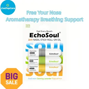 Breathe In Life with This Nasal Stick! Vapor Flow Technology + Essential Oils – Breathing Relief for Clogged Nose, Allergy Season, Cold & Flu – Instant Relief for Stuffy Nose, Clogged Nose Sinus Issues – Free Your Nose Naturally Gift gentle daily care
