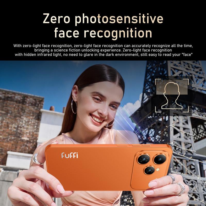 FUFFI-M17 Pro Smartphone, 6.56 Inch Display, Unlock 4G Network, Android 10.0, 3+32GB Memory, 3100mah Battery, Dual Sim, Quad Core Processor, Android Phones