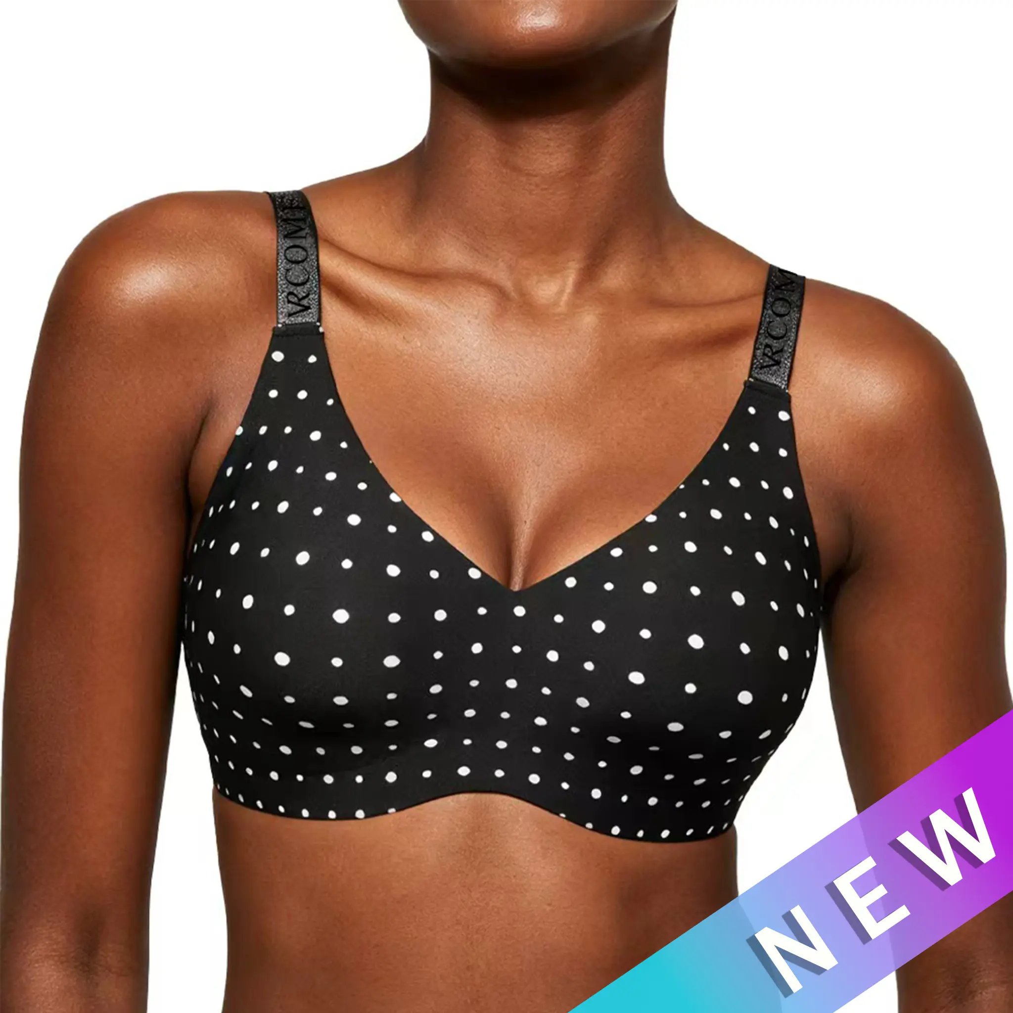 VRCOMFY Jelly Wireless Women Comfortable Push Up Bras Wireless Seamless Full Coverage Bra Buttery Soft Everyday Tshirt Bra