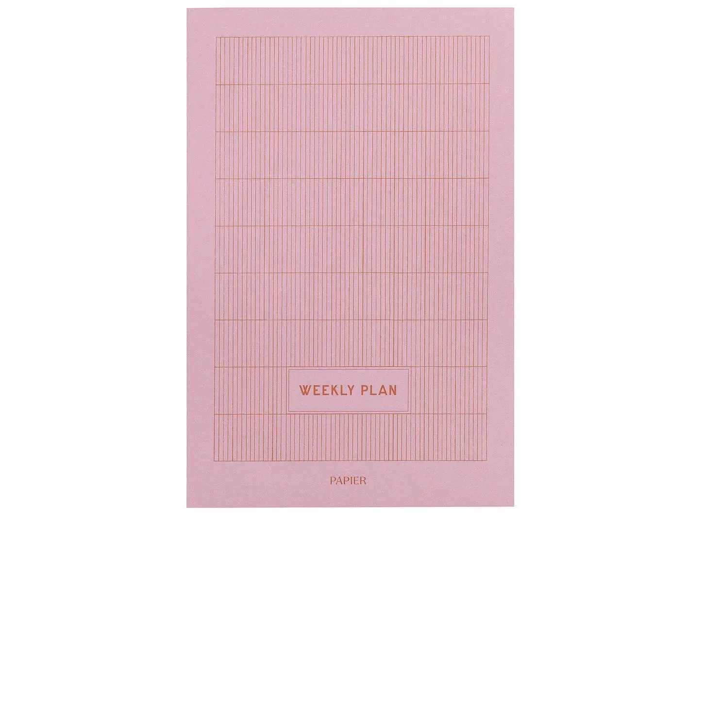 Papier Productivity Weekly List Pads Pink
