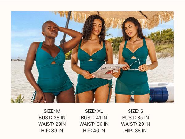 Shapellx Smart Sculpt All-In-One Mesh Wrap Shaping Swimwear