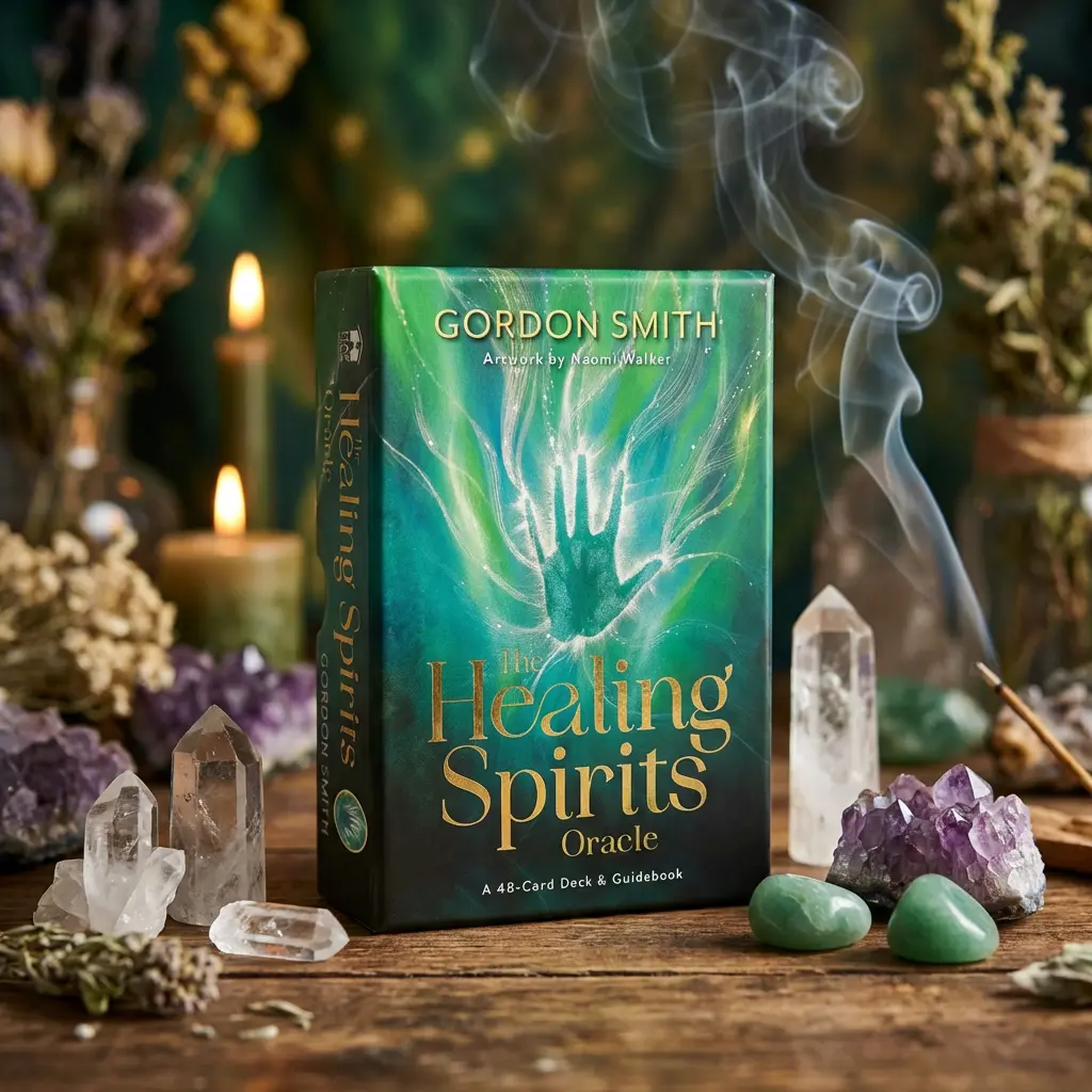 The Healing Spirits Oracle: 48 Oracle Cards & Guidebook - Divination Tool for Oracle Readings, Spiritual, Tarot Card Deck, and Fortune Telling