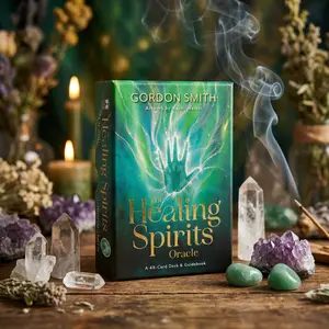 The Healing Spirits Oracle: 48 Oracle Cards & Guidebook - Divination Tool for Oracle Readings, Spiritual, Tarot Card Deck, and Fortune Telling