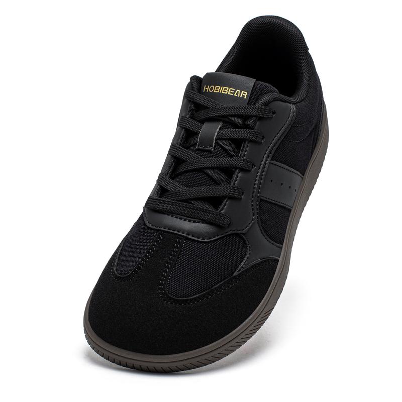 HOBIBEAR Spring Autumn Retro German Training Shoes Men's Wide Head Flat Shoes Versatile Trendy Men's Fashion Casual Sports Board Shoes Sneaker Trainer