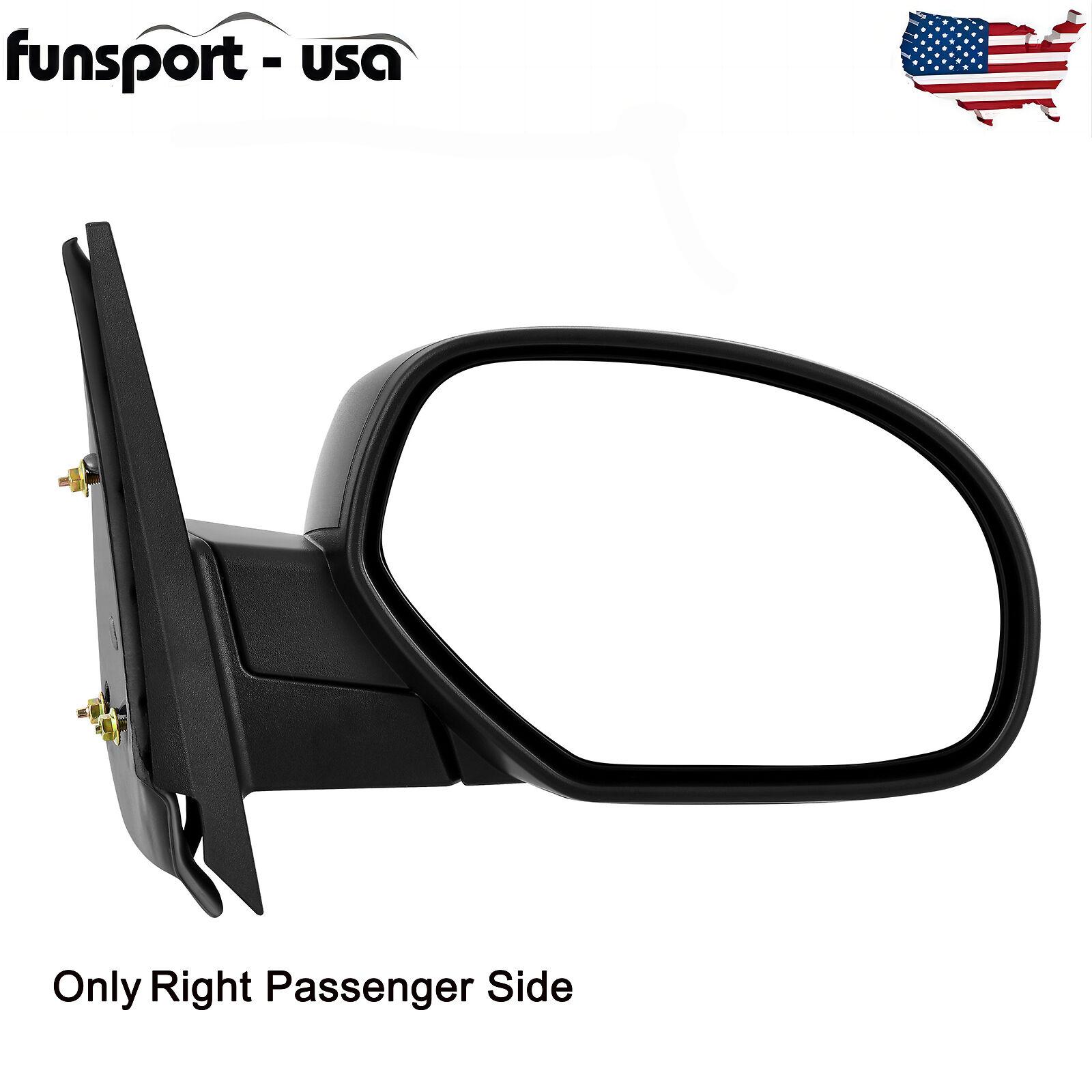 YITAMOTOR Right/Left Passenger Side Mirror Compatible with 2007-2013 Silverado Sierra 1500, 2500, 3500, Avalanche Suburban Tahoe Yukon