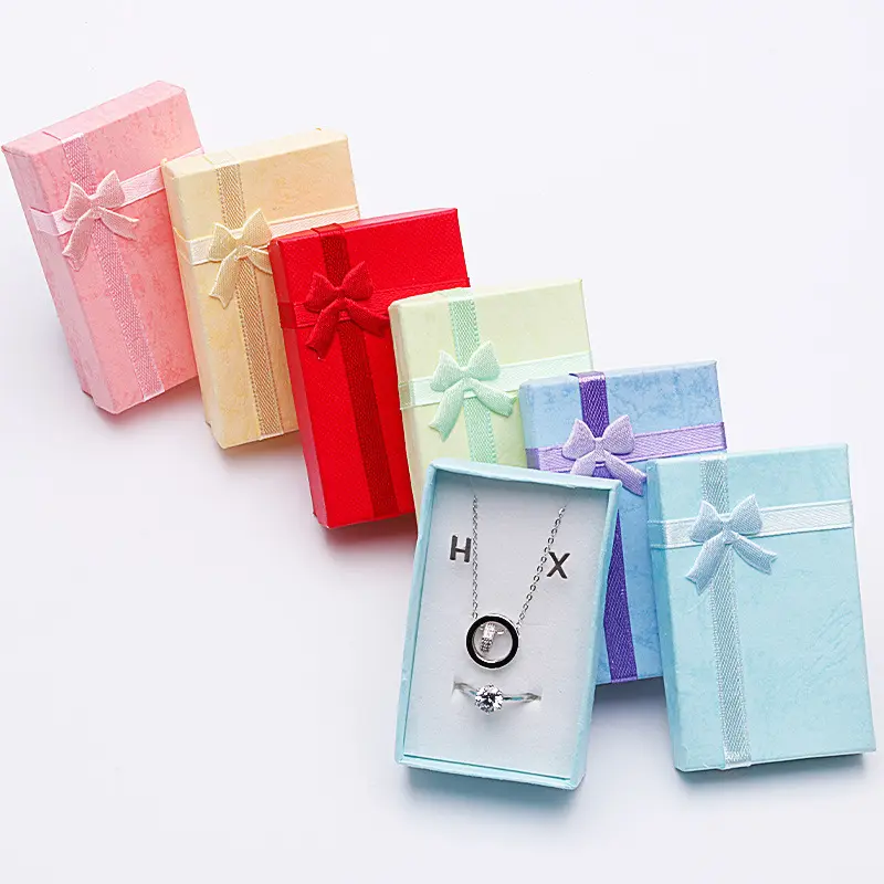 24Pcs Gifts Box Set, Jewelry Gift Boxes for Rings, Pendants, Earring, Necklaces - Cardboard Jewelry Boxes for Anniversaries, Weddings, Birthdays, Assorted Colors - 3.2 x 2.0 x 1.1 Inch - Home Improvement.