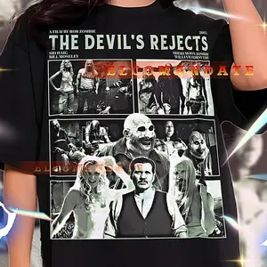 Devil’s Rejects Inspired Retro Horror Graphic Shirt, Vintage Style Horror Movie Fan Tee, Classic Cult Horror Apparel T-Shirt Sweatshirt Hoodie Q3O