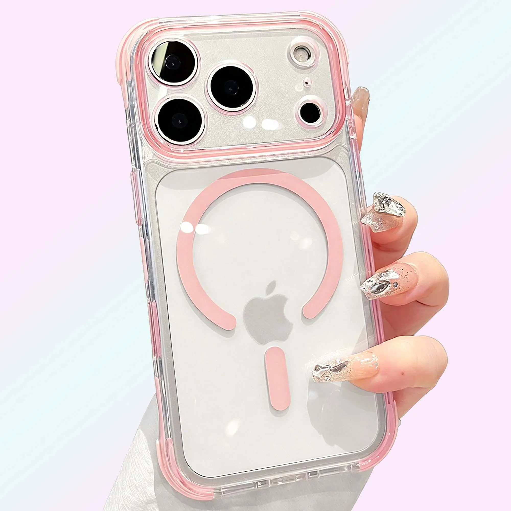 MagSafe Phone Case for iPhone 14-17 Pro Max, Anti-Drop, Full Coverage Lens, Dustproof, Magnetic Wireless Charging Compatible, Shockproof Phone Accessories for Boys & Girls ZT,back to school,back to school haul