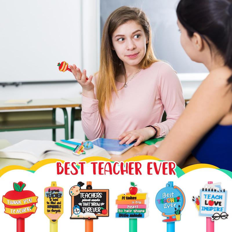 Teacher Pens 9/18pcs Funny Teacher Pens Office Gifts Ballpoint Pen Cute Writing Pen School Appreciation Gifts for Teacher Student Office Workers Volunteer Home Tutor, School Classroom Supplies, Easter Basket Essentials for Teacher