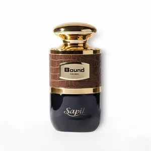 Sapil Bound Eau de Toilette for Men 100ml (3.4 Oz) – Long Lasting Oriental Spicy Cologne with Green Mandarin, Cardamom, Orange Blossom & Tonka Bean