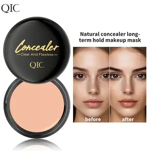 Waterproof Matte Concealer Balm – Full Coverage, Long-Lasting Face & Eye Concealer for Dark Circles, Acne, Scars, Spots & Tattoos