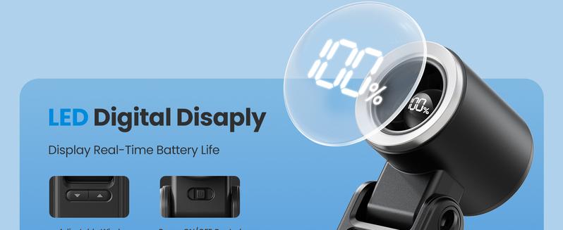 GAIATOP Handheld Mini Fan, Up to 21 Hours of Use, Rechargeable Battery, 6-Speed 180° Adjustable, Lightweight & Portable Foldable Fan, Summer Essential for Women & Girls, Travel & Work   Valentine's Day gift