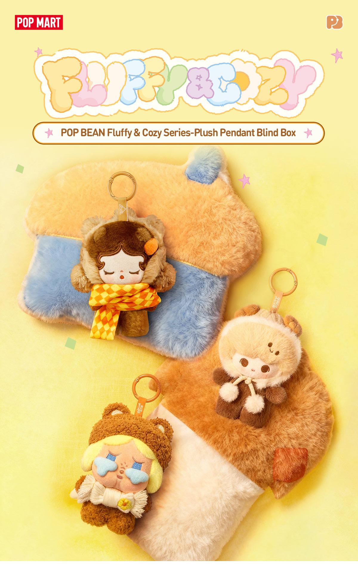 unboxing - POP BEAN Fluffy & Cozy Series-Plush Pendant Blind Box