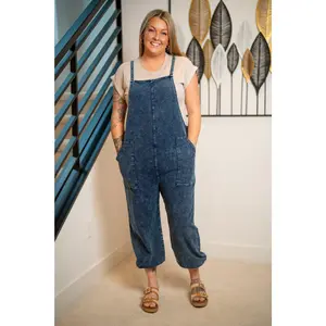mono b - Cinch & Slouch Cotton Overalls
