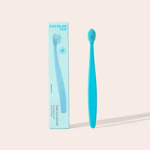 COCOLAB Kids Cocobrush, Ultra Soft, Multi-Layered Bristles,  Dentist-Designed Toothbrush, Eco-Friendly  Handle