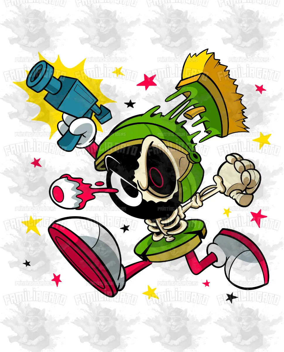 Urban Cartoon 24 DTF Transfer for Customized Craft, All Fabric Types Compatible, Durable, Hot Peel, Scratch-Resistant, Stretchable, 280°F, 13 Seconds Medium-Firm Pressure (Toys & Hobbies DIY Specialty DIY Supplies)