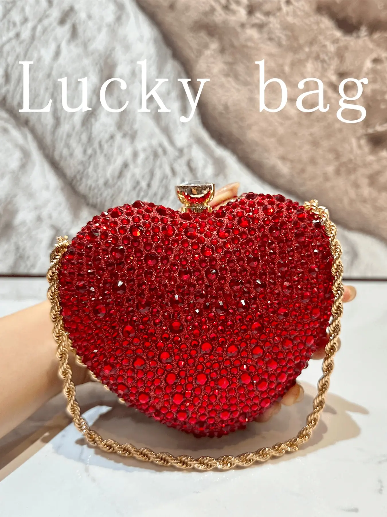 Women's Fashion Heart-Shaped Rhinestone Handbag Design, Wedding Clutch Purse for Evening Parties, Formal Occasions, Valentine's Day Gift, Elegant Clutch, Fashionable Embellished Clutch