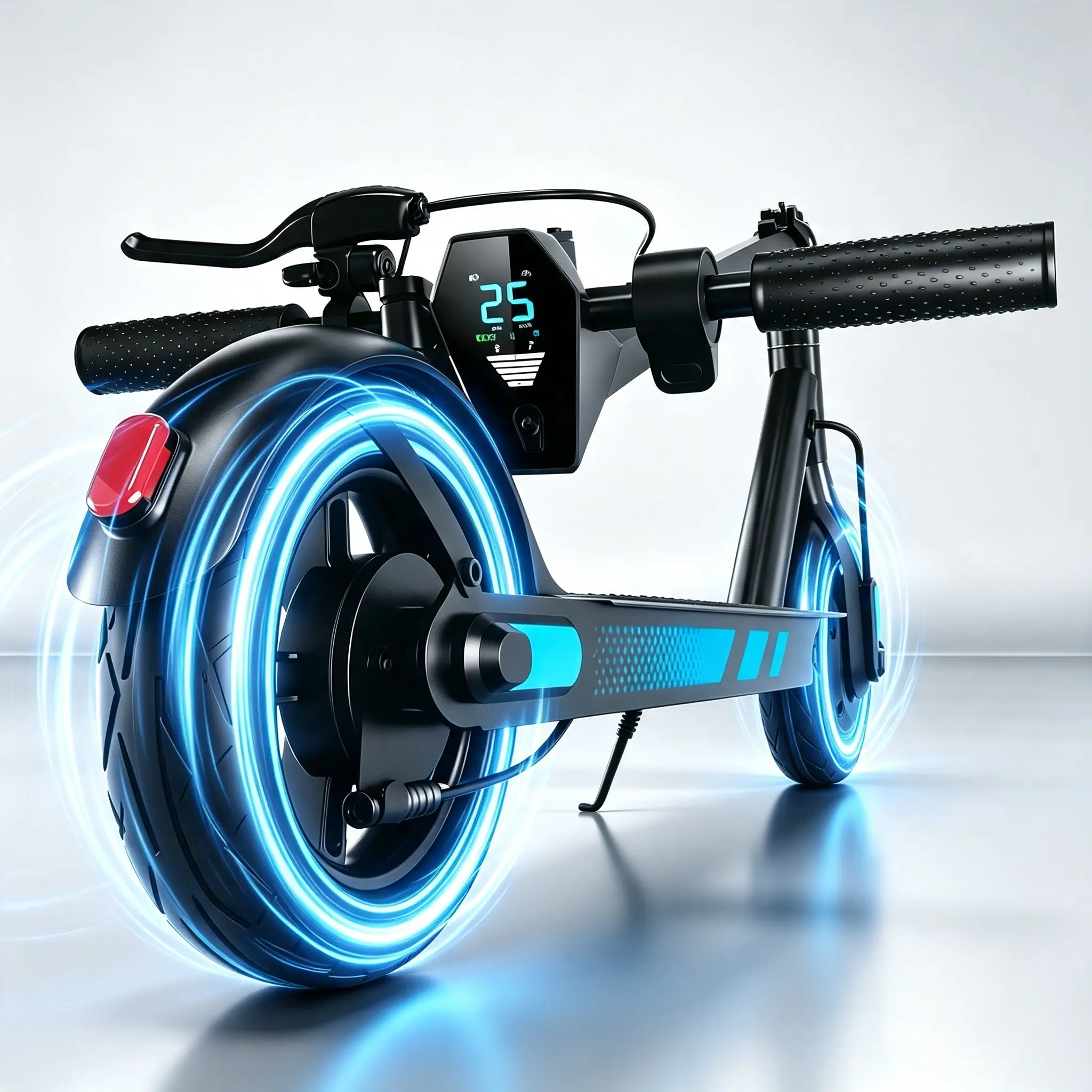 Portable Electric Scooter for Adults, 500W Motor with 21 MPH & 28 mi Range, Foldable Design for Compact Fit and Small Folding Size, 10-Inch Tubeless Tires, App & Cruise Control for Urban Commuting, Urban Commute