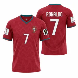 2026 New Portugal Home No. 7 Cristiano Ronaldo Collector's Edition Short-Sleeve Soccer Jersey