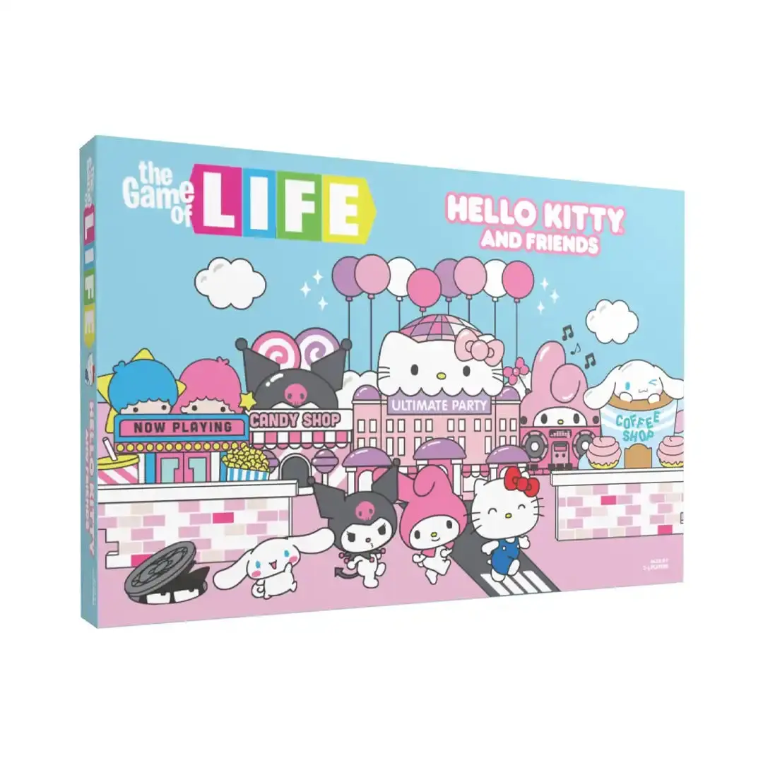 Hasbro Hello Kitty and Friends Tabletop Game - Family Fun Option for Family Night, Kid-Focused Board Game, Family Fun Game