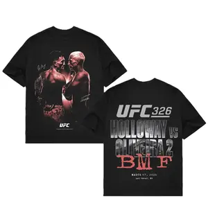 Max Holloway vs Charles Oliveira UFC 326 Matchup T-Shirt, UFC Fan Graphic Tee, Gift For UFC MMA Fans, Menswear, Womenswear