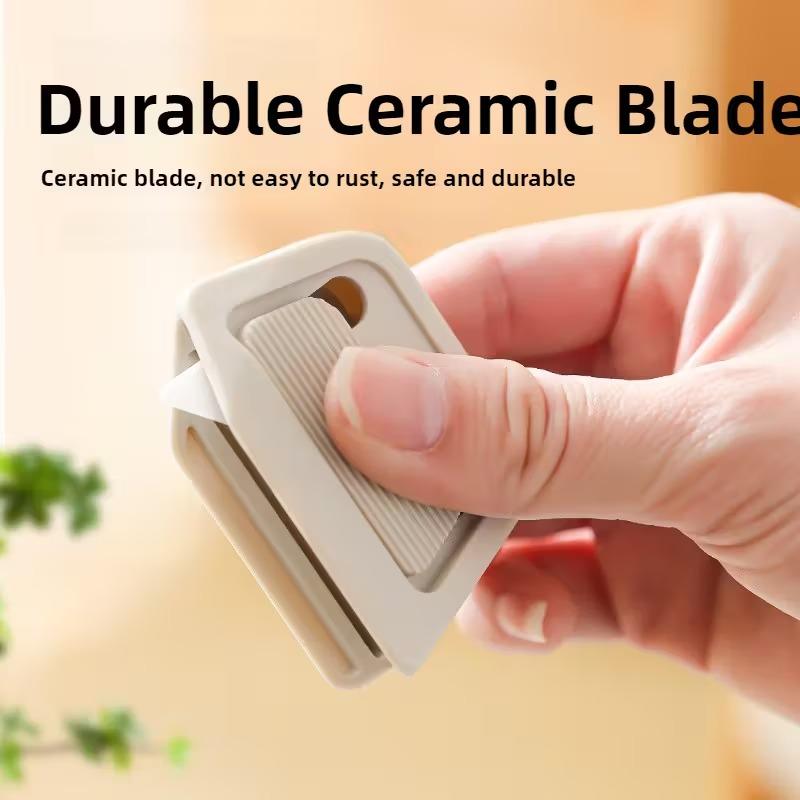 Multifunctional Box Cutter: Safe & Hand-Friendly, All-in-One for Unboxing, Can Opening & Paper Cutting, Super Convenient for Daily Use