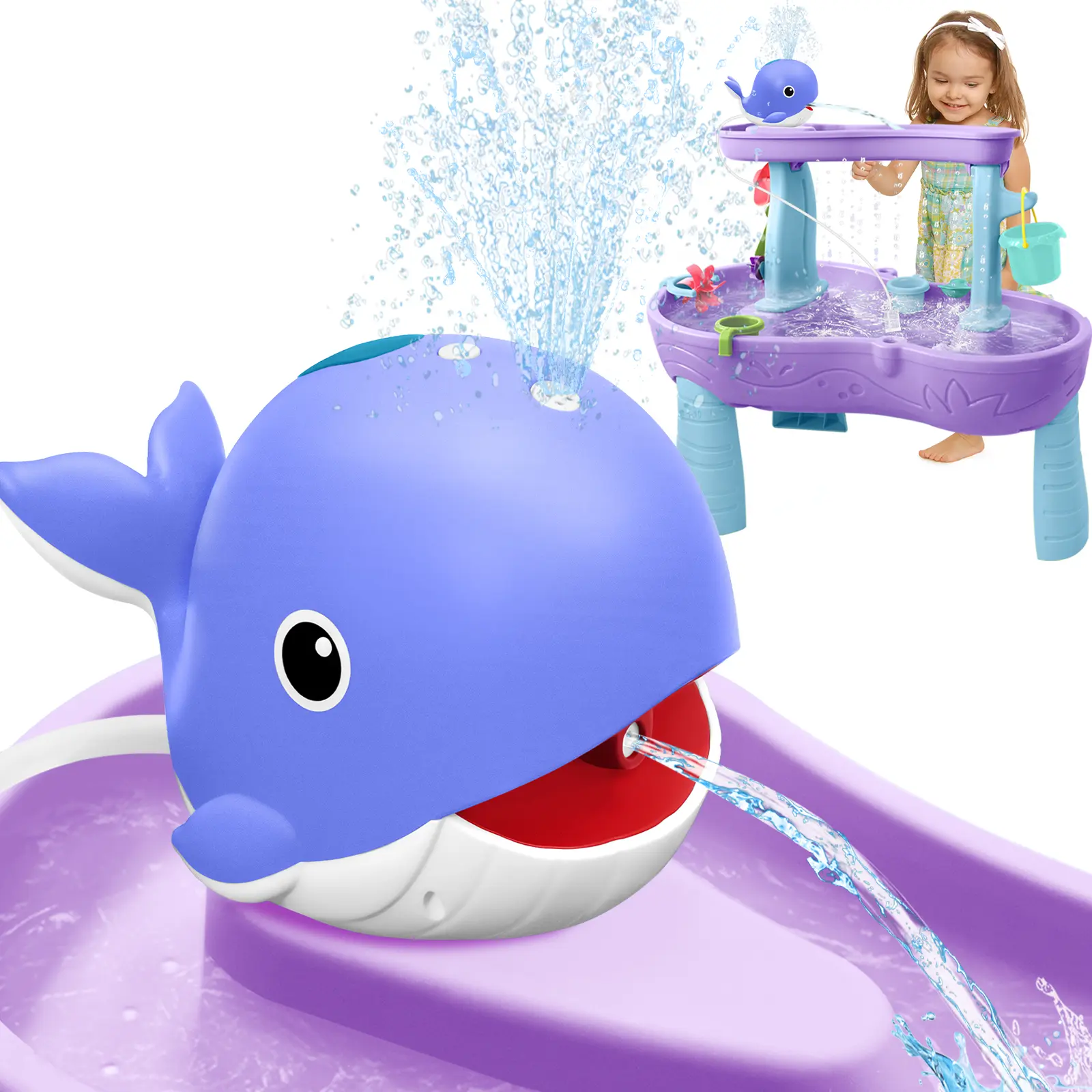 Water Table Pump, Whale Rechargeable Water Pump for Water Table