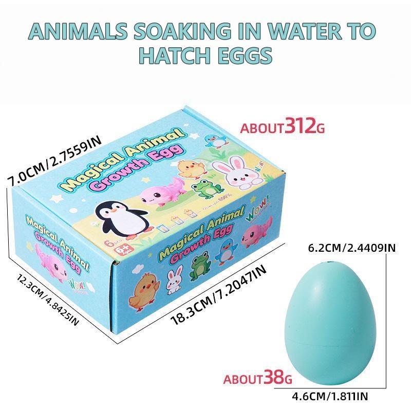Rainbow Unicorn Hatchable Egg – Creative Educational Toy for Kids, Water Expanding Magic Experience