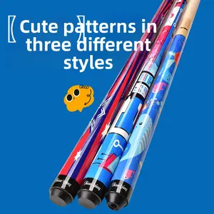 Kid Billiard Cue Stick - Maple Wood Pool Cue Billiards Stick- 89.99cm/107.01cm/122.0cm for you choice for Children, Beginners, Home/School/Leisure Play - Safe Pool Table Practice Cue,