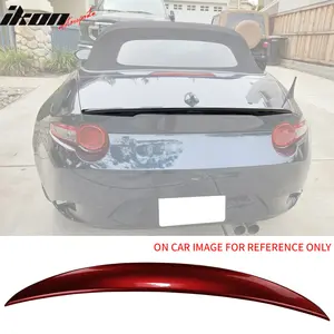 Trunk Spoiler for Mazda MX-5 Miata 2016-2025 Performance Style #41V Red