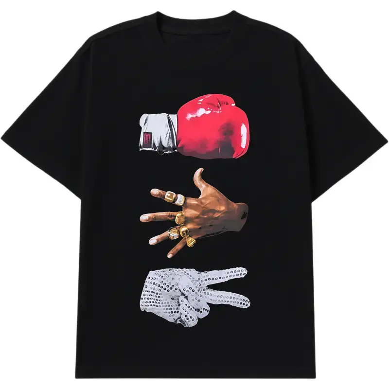 Men's Oversized 90s Inspired Vintage Streetwear Graphic Tee, Casual Loose Menswear Round Neck Short Sleeve Soft Breathable Cotton Top, Machine Washable
