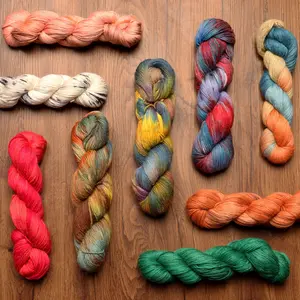 100% Baby Alpaca Hand Dyed Yarn Wool DK Weight